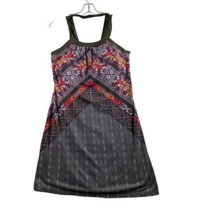 prAna Cantine Cargo Marrakesh Athletic Dress Womens Med Built In Bra Multicolor